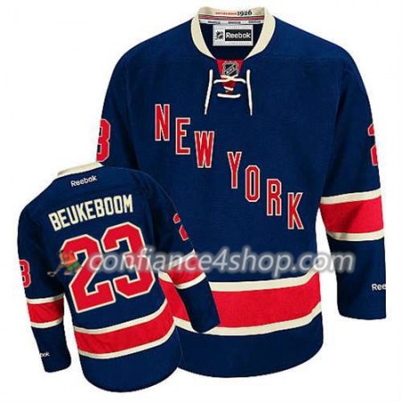 Reebok Maillot de Hockey New York Rangers Jeff Beukeboom #23 Third Bleu marin - Homme