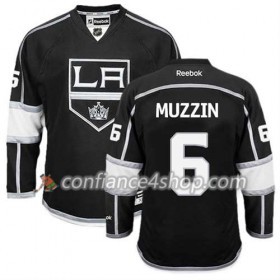 Reebok Maillot de Hockey Los Angeles Kings Jake Muzzin #6 Domicile Noir - Homme