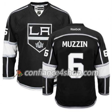 Reebok Maillot de Hockey Los Angeles Kings Jake Muzzin #6 Domicile Noir - Homme