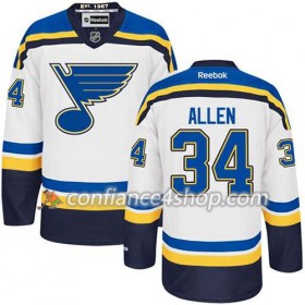 Reebok Maillot de Hockey St. Louis Blues Jake Allen Reebok Premier Extérieur #34 - Homme