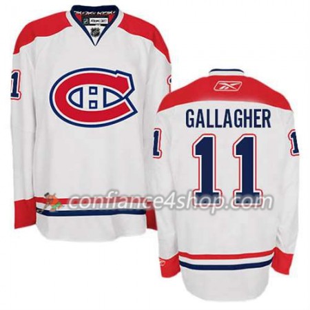 Reebok Maillot de Hockey Montreal Canadiens Brendan Gallagher #11 Extérieur blanc - Homme