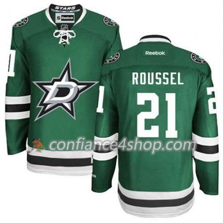 Reebok Maillot de Hockey Dallas Stars Antoine Roussel #21 Domicile Noir - Homme
