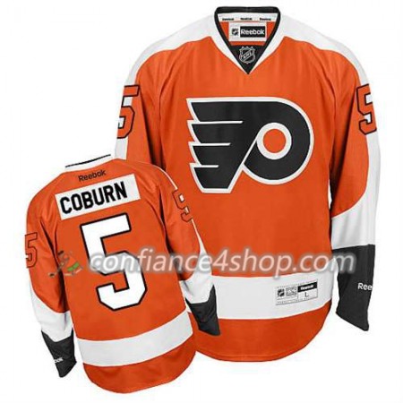 Reebok Maillot de Hockey Philadelphia Flyers Braydon Coburn #5 Domicile Orange - Homme