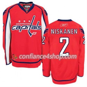Reebok Maillot de Hockey Washington Capitals Matt Niskanen #2 Domicile blanc - Homme