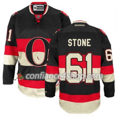 Reebok Maillot de Hockey Ottawa Senators Mark Stone #61 Third Noir - Homme
