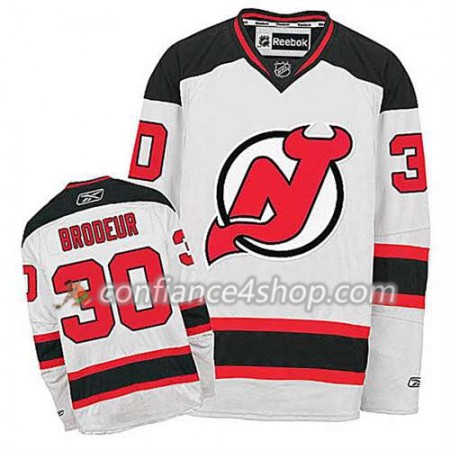 Reebok Maillot de Hockey New Jersey Devils Martin Brodeur #30 Extérieur blanc - Homme