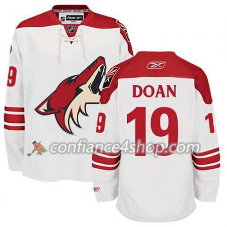 Reebok Maillot de Hockey Phoenix Coyotes Shane Doan 19 Blanc Extérieur - Homme