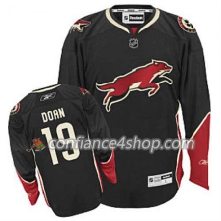 Reebok Maillot de Hockey Phoenix Coyotes Shane Doan 19 Noir Third - Homme