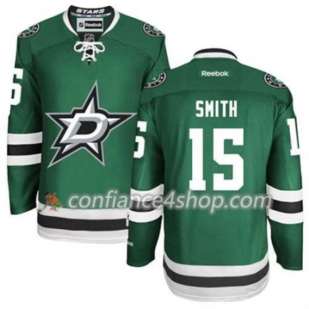 Reebok Maillot de Hockey Dallas Stars Bobby Smith #15 Domicile Noir - Homme
