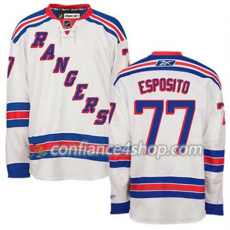 Reebok Maillot de Hockey New York Rangers Phil Esposito #77 Extérieur blanc - Homme Reebok Maillot de Hockey New York Rangers Phil Esposito #77 Extérieur blanc - Homme