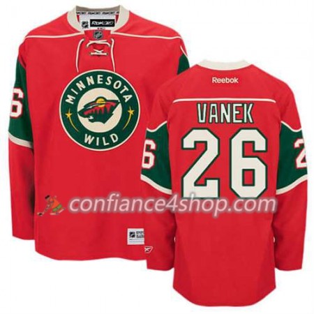 Reebok Maillot de Hockey Minnesota Wild Thomas Vanek #26 Domicile rouge - Homme Reebok Maillot de Hockey Minnesota Wild Thomas Vanek #26 Domicile rouge - Homme