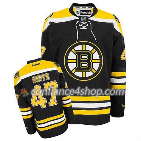 Reebok Maillot de Hockey Boston Bruins Torey Krug #47 Domicile Noir - Homme