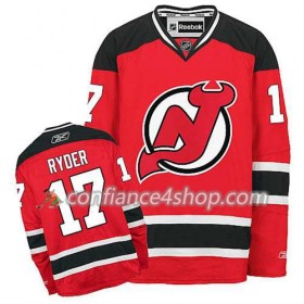 Reebok Maillot de Hockey New Jersey Devils Michael Ryder #17 Domicile rouge - Homme