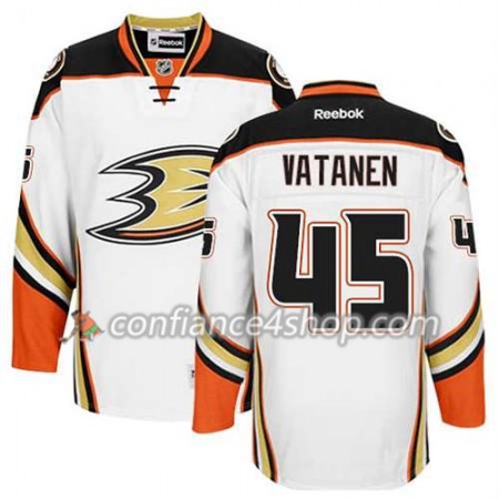 Reebok Maillot de Hockey Anaheim Ducks Sami Vatanen #45 Extérieur blanc - Homme