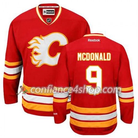 Reebok Maillot de Hockey Calgary Flames Lanny McDonald #9 Third rouge - Homme