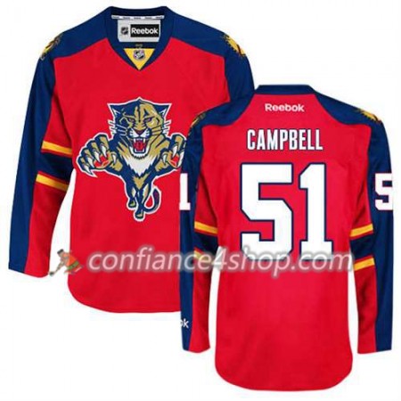 Reebok Maillot de Hockey Florida Panthers Brian Campbell #51 Domicile rouge - Homme Reebok Maillot de Hockey Florida Panthers Brian Campbell #51 Domicile rouge - Homme