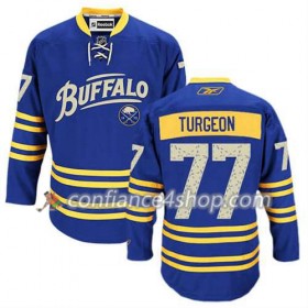 Reebok Maillot de Hockey Buffalo Sabres Pierre Turgeon #77 Third Bleu royal - Homme