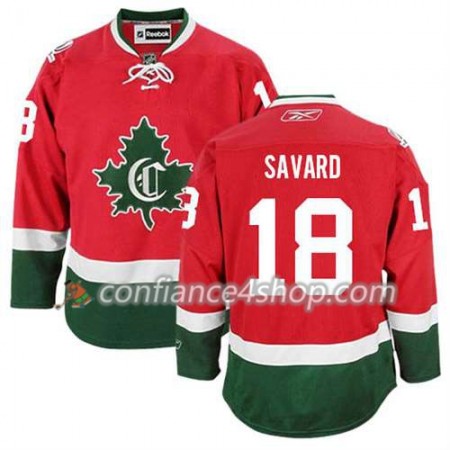 Reebok Maillot de Hockey Montreal Canadiens Serge Savard 18 Third rouge - Homme