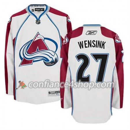 Reebok Maillot de Hockey Colorado Avalanche John Wensink #27 Extérieur blanc - Homme
