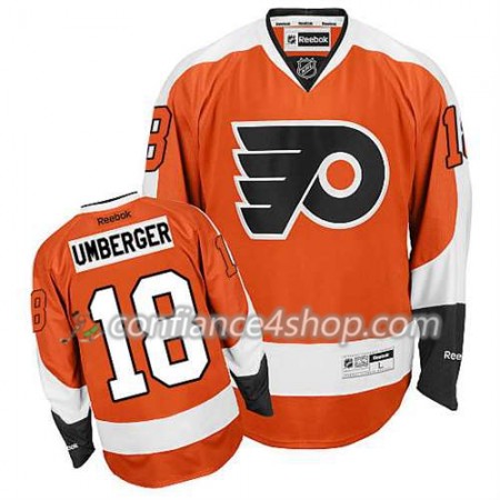 Reebok Maillot de Hockey Philadelphia Flyers R. J. Umberger #18 Domicile Orange - Homme