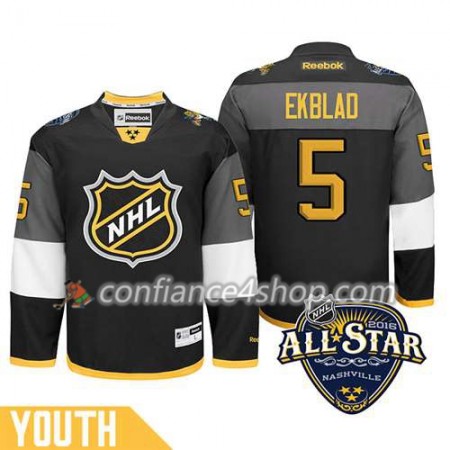 Maillot de Hockey 2016 All-Star Florida Panthers Aaron Ekblad #5 Noir - Enfant