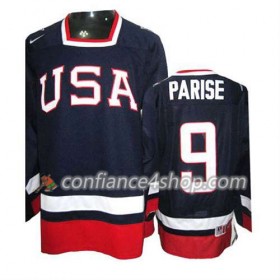 Maillot de Hockey Premier Olympic-USA Team Zach Parise #9 - Homme