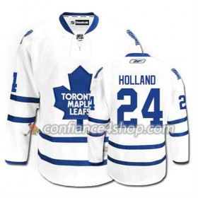 Reebok Maillot de Hockey Toronto Maple Leafs Peter Holland #24 Extérieur blanc - Homme