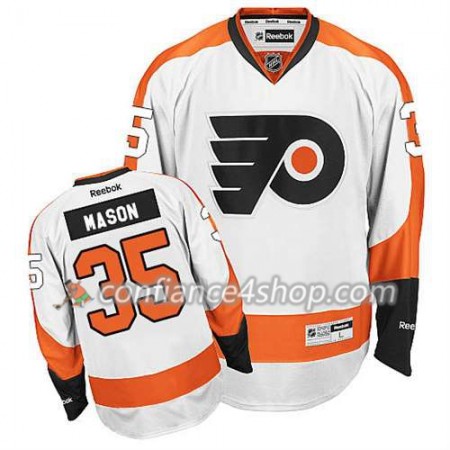 Reebok Maillot de Hockey Philadelphia Flyers Steve Mason #35 Extérieur blanc - Homme Reebok Maillot de Hockey Philadelphia Flyers Steve Mason #35 Extérieur blanc - Homme