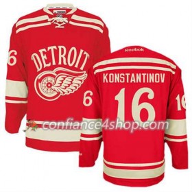 Reebok Maillot de Hockey Detroit Red Wings Vladimir #16 2014 Winter Classic Konstantinov rouge - Homme