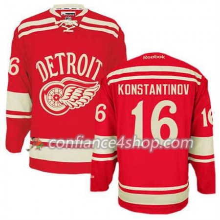 Reebok Maillot de Hockey Detroit Red Wings Vladimir #16 2014 Winter Classic Konstantinov rouge - Homme