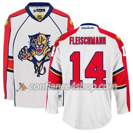 Reebok Maillot de Hockey Florida Panthers Tomas Fleischmann #14 Extérieur blanc - Homme Reebok Maillot de Hockey Florida Panthers Tomas Fleischmann #14 Extérieur blanc - Homme