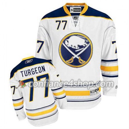 Reebok Maillot de Hockey Buffalo Sabres Pierre Turgeon #77 Extérieur blanc - Homme