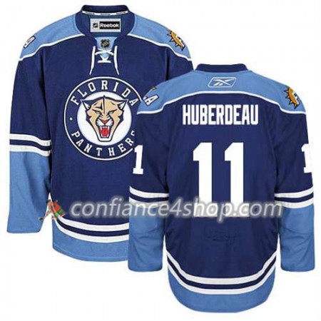 Reebok Maillot de Hockey Florida Panthers Jonathan Huberdeau #11 Third Bleu marin - Homme