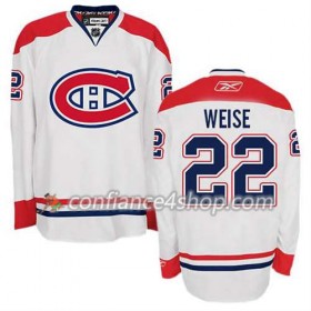 Reebok Maillot de Hockey Montreal Canadiens Dale Weise #22 Extérieur blanc - Homme