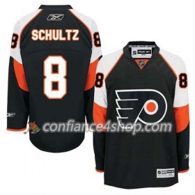 Reebok Maillot de Hockey Philadelphia Flyers Dave Schultz #8 Third Noir - Homme