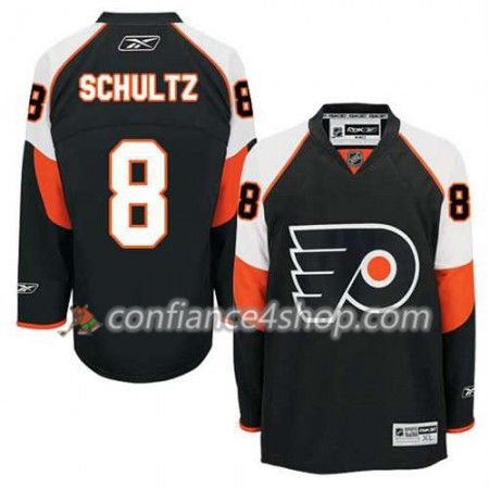 Reebok Maillot de Hockey Philadelphia Flyers Dave Schultz #8 Third Noir - Homme