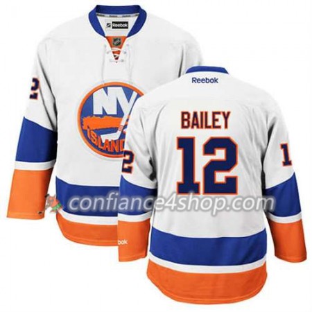 Reebok Maillot de Hockey New York Islanders Josh Bailey #12 Extérieur blanc - Homme
