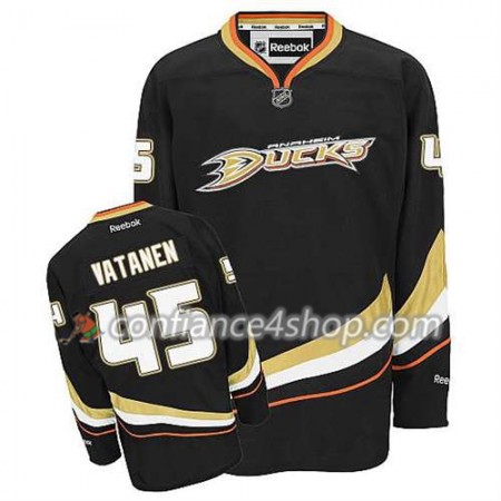 Reebok Maillot de Hockey Anaheim Ducks Sami Vatanen #45 Domicile Noir - Homme