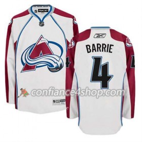 Reebok Maillot de Hockey Colorado Avalanche Tyson Barrie #4 Extérieur blanc - Homme