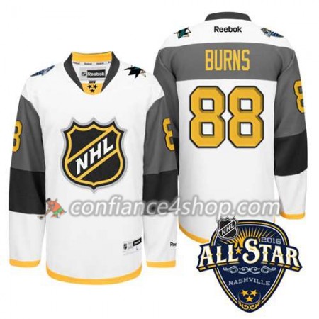 Maillot de Hockey 2016 All-Star San Jose Sharks Brent Burns #88 blanc - Homme