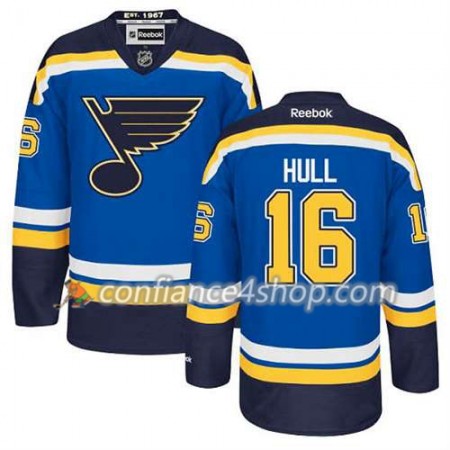 Reebok Maillot de Hockey St. Louis Blues Brett Hull #16 Domicile Bleu royal - Homme Reebok Maillot de Hockey St. Louis Blues Brett Hull #16 Domicile Bleu royal - Homme