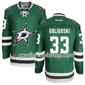 Reebok Maillot de Hockey Dallas Stars Alex Goligoski #33 Domicile vert - Homme