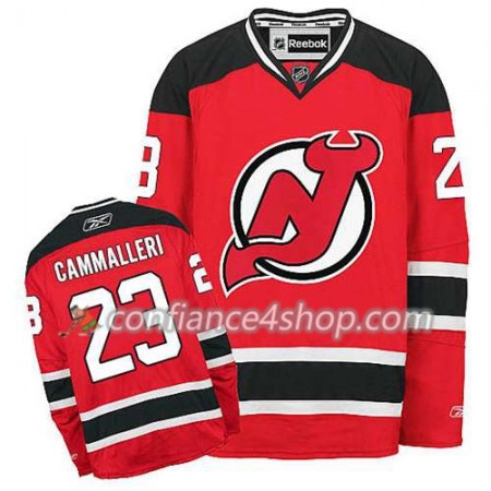 Reebok Maillot de Hockey New Jersey Devils Mike Cammalleri #23 Domicile rouge - Homme