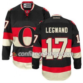 Reebok Maillot de Hockey Ottawa Senators David Legwand #17 Third Noir - Homme