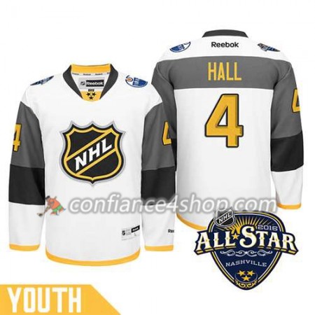 Maillot de Hockey 2016 All-Star Premier-Edmonton Oilers Taylor Hall #4 blanc - Enfant