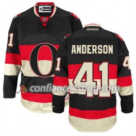 Reebok Maillot de Hockey Ottawa Senators Craig Anderson #41 Third Noir - Homme