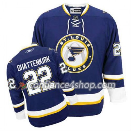 Reebok Maillot de Hockey St. Louis Blues Kevin Shattenkirk #22 Third Bleu marin - Homme