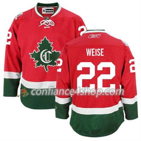 Reebok Maillot de Hockey Montreal Canadiens Dale Weise 22 Third rouge - Homme