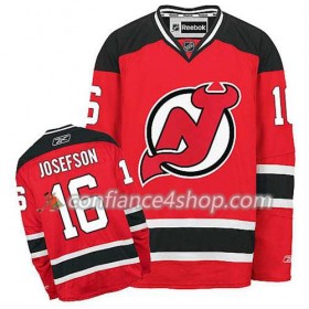 Reebok Maillot de Hockey New Jersey Devils Jacob Josefson #16 Domicile rouge - Homme