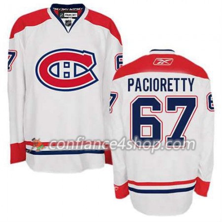 Reebok Maillot de Hockey Montreal Canadiens Max Pacioretty #67 Extérieur blanc - Homme